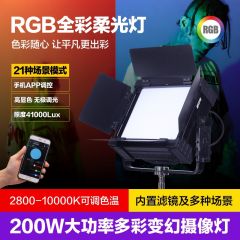 锐鹰DS-811led摄影灯RGB全彩柔光灯